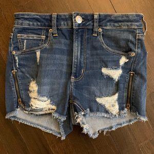 American Eagle Super Stretch Super Hi Rise Short